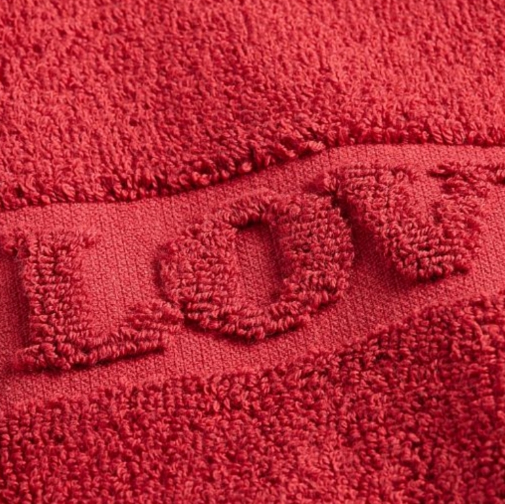 ***Pottery Barn Cardinal Red Love Guest Towels - Set of 2 Towels Valentines - Picture 4 of 5